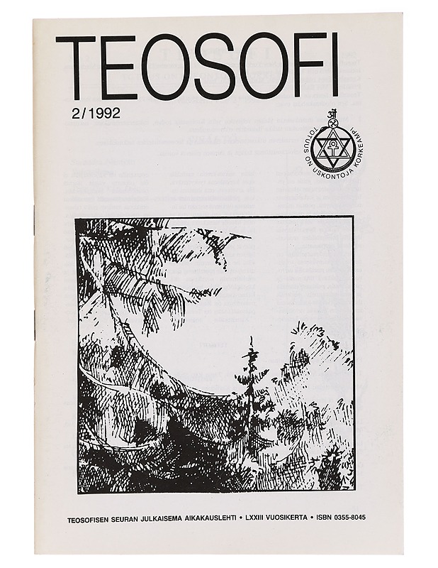 Teosofi N:o 2/1992 - Lehdet - 10105282563 - 0