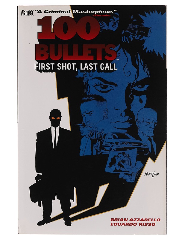 100 bullets. Vol. 1 : First shot, last call - Brian Azzarello - Sarjakuvat - 10105282635 - 0