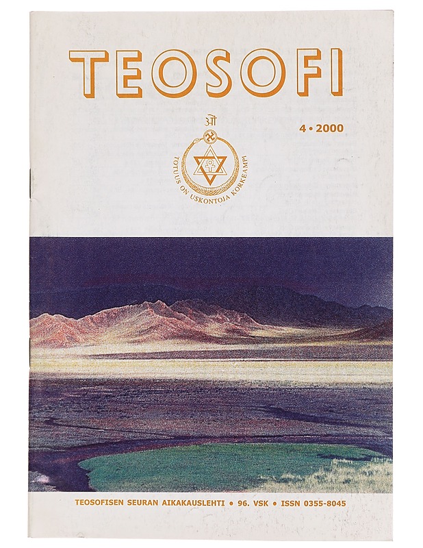 Teosofi N:o 4/2000 - Lehdet - 10105282753 - 0