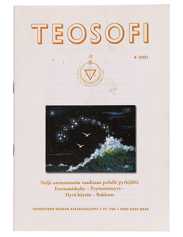 Teosofi N:o 4/2001 - Lehdet - 10105282789 - 0