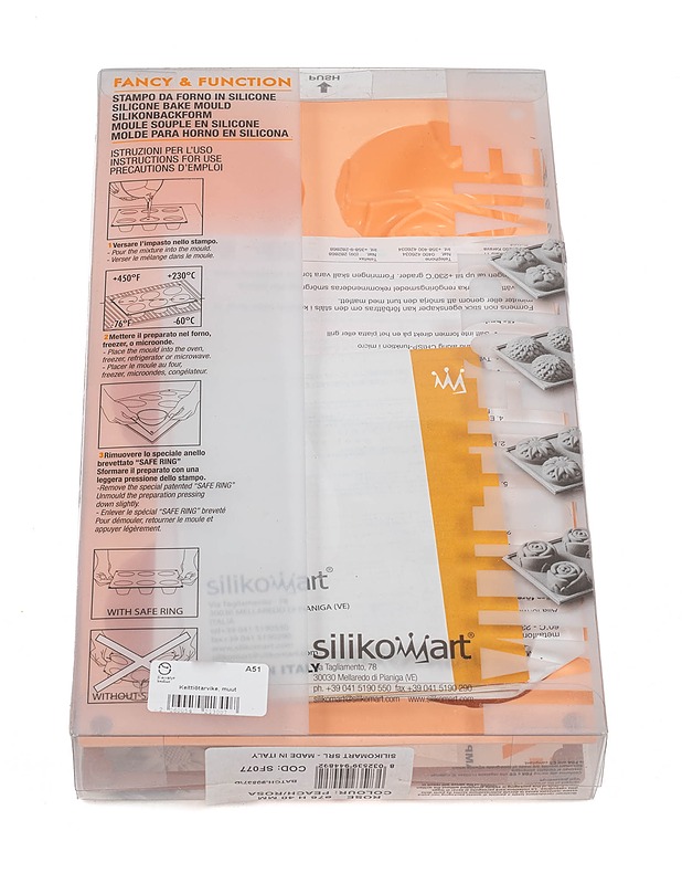 SILIKOMART silikonimuotti, 6 kpl - Muut astiat - 10105282908 - 1