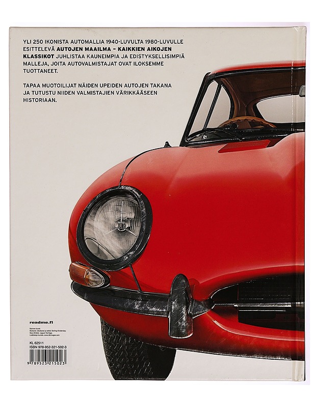 Autojen maailma : kaikkien aikojen klassikot - Natasha Kahn - Tietokirjat - 10105283143 - 1