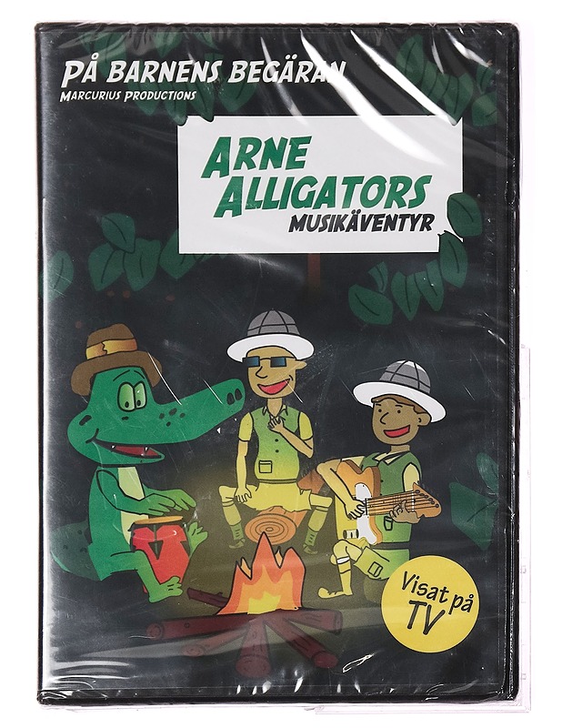Arne Alligators musikäventyr - DVD - DVD-elokuvat - 10105283218 - 0