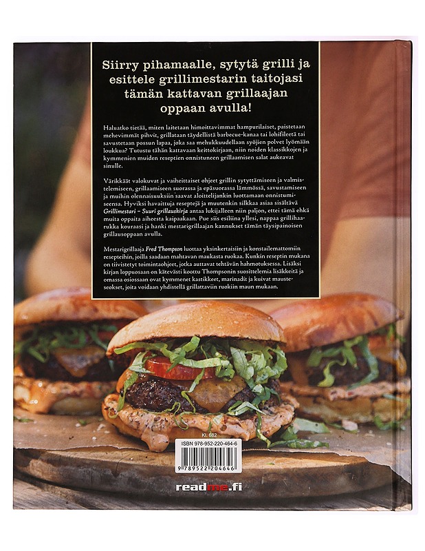 Grillimestari : suuri grillauskirja - Fred Thompson - Harrastekirjat - 10105283431 - 1