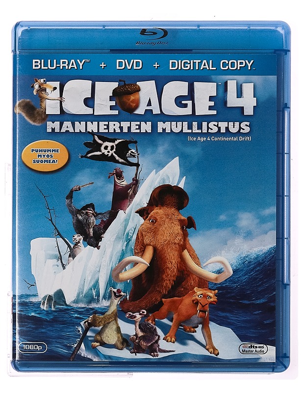 Ice Age 4 mannerten mullistus - Blu-ray - Blu-ray-levyt - 10105283454 - 0
