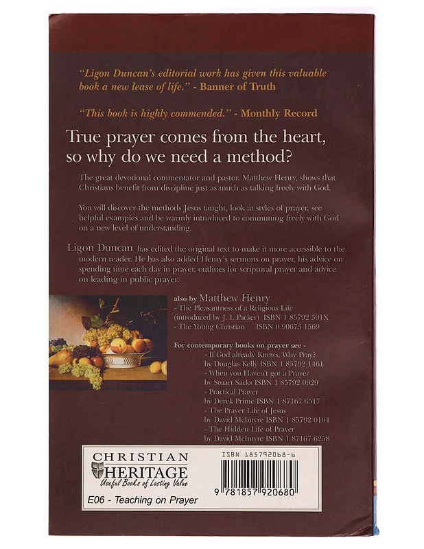 A Method for prayer - Matthew Henry - Tietokirjat ja oppaat - 10105283662 - 1