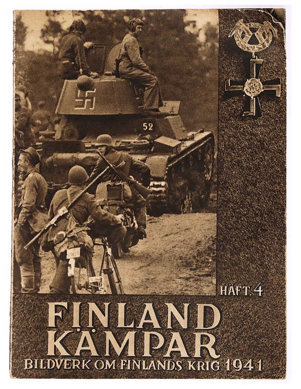 Finland Kämpar 4 Bildverk om Finlands krig 1941 lehti - Historiakirjat - 10105283873 - 0