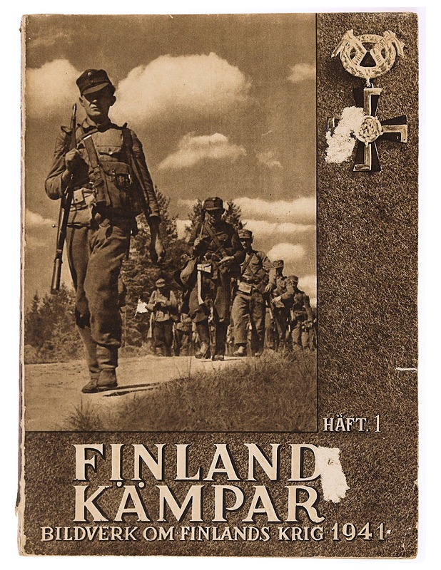 Finland Kämpar 1 Bildverk om Finlands krig 1941 lehti - Historiakirjat - 10105283894 - 0
