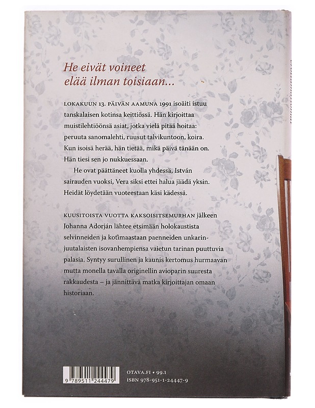 Rakkaudessa erottamattomat - Johanna Adorján - Romaanit ja novellit - 10105284479 - 1