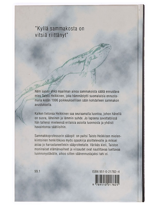Sammakkoprofessorin sääopit - Taisto Heikkinen - Tietokirjat ja oppaat - 10105284527 - 1