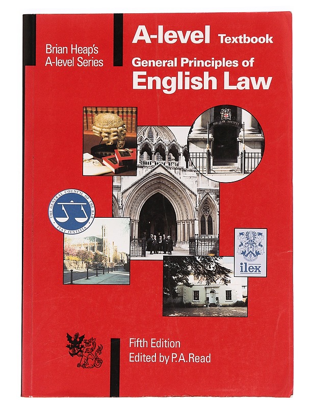 A-level General Principles of English Law Textbook - P.A.Read - Tietokirjat ja oppaat - 10105284808 - 0