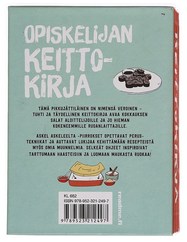 Opiskelijan keittokirja : pikkujättiläinen - Pearse, Debbie - Ruokakirjat - 10105284999 - 1