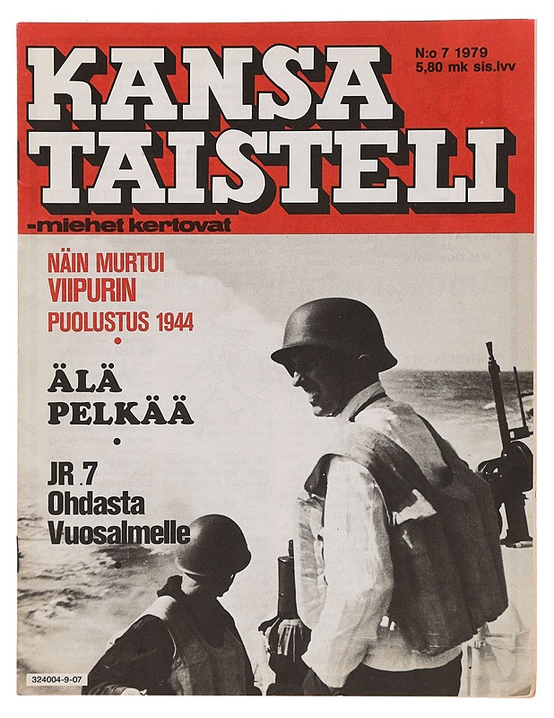 Kansa taisteli -miehet kertovat N:o 7, 1979 - Lehdet - 10105284995 - 0