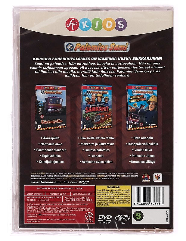 palomies Sami 3-pack - DVD - DVD-elokuvat - 10105284993 - 1