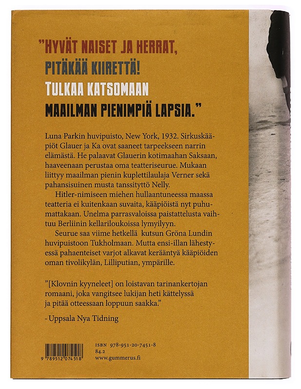 Klovnin kyyneleet - Lotta Lundberg - Romaanit ja novellit - 10105285281 - 1