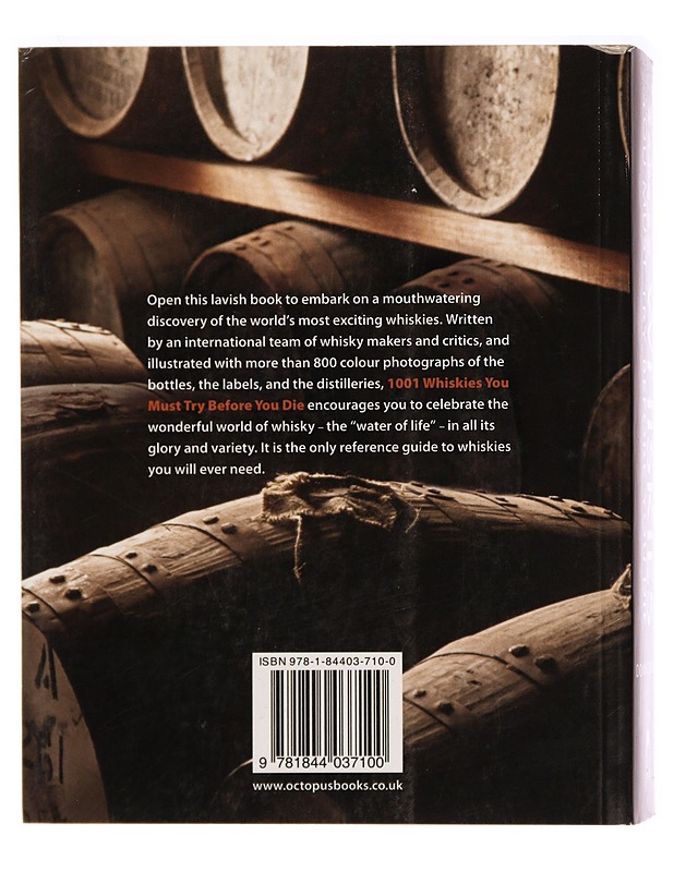 1001 whiskies you must try before you die - Dominic Rosknow - Ruokakirjat - 10105285396 - 1