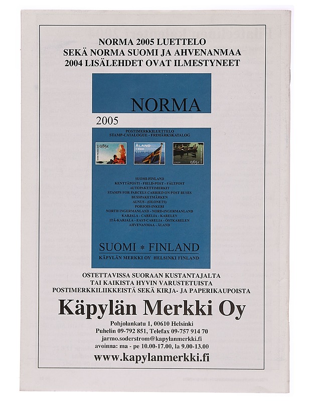 Suomen postimarkkilehti 5/2004 - Lehdet - 10105285577 - 1