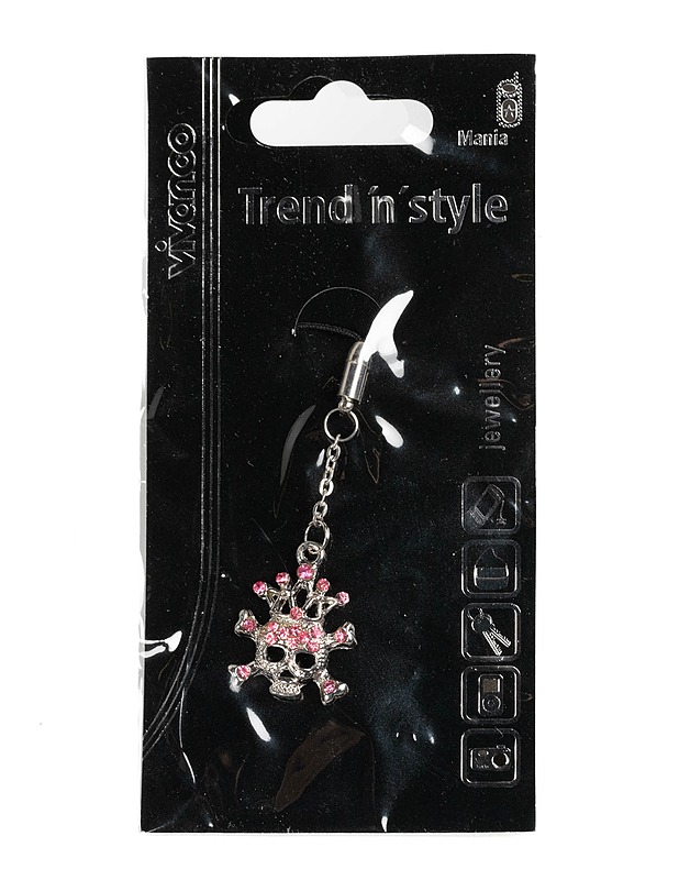 VIVANCO Kännykkäkoru, pääkallo - Korut - 10105285586 - 0