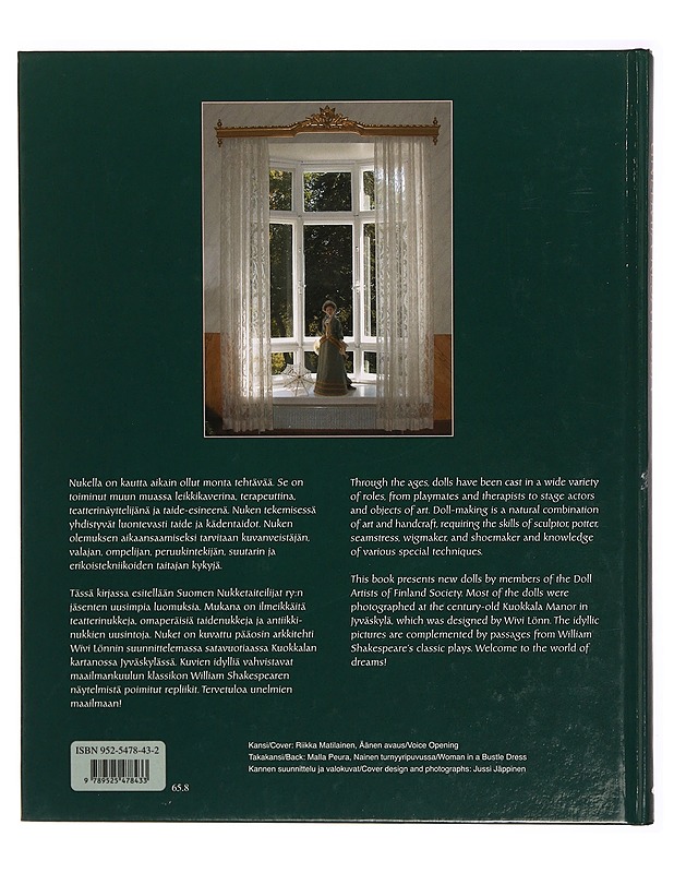 Unelmia kesäyössä : uutta suomalaista nukketaidetta = Summernight dreams : new Finnish doll art - Katriina Haukkala - Taide- ja kulttuurikirjat - 10105285594 - 1
