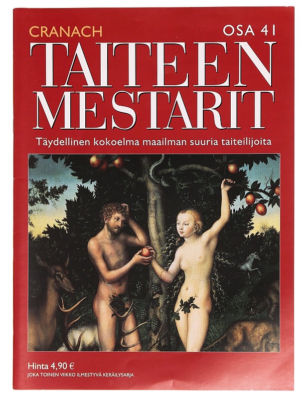 Taiteen mestarit. Osa 41, Cranach - Peter McGee - Lehdet - 10105285618 - 0