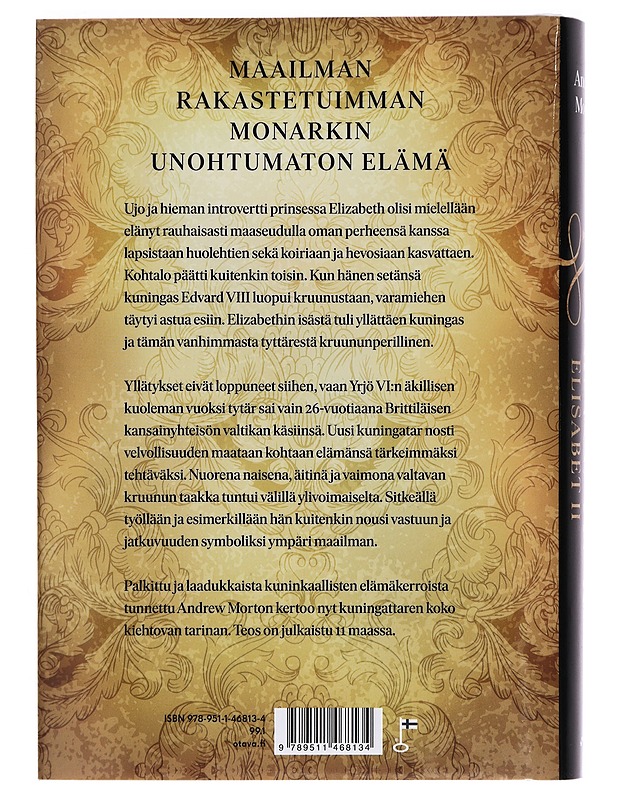 Kuningatar Elisabet II - Andrew Morton - Elämäkerrat ja muistelmat - 10105285784 - 1