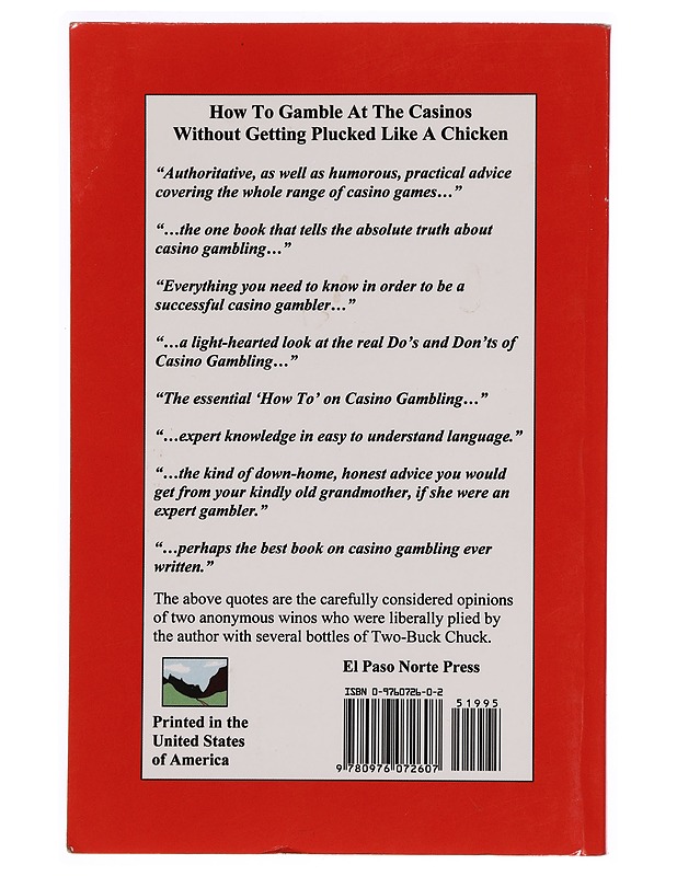 How To Gamble At The Casinos Without Getting Plucked Like A Chicken - James Harrison Ford - Harrastekirjat - 10105286085 - 1