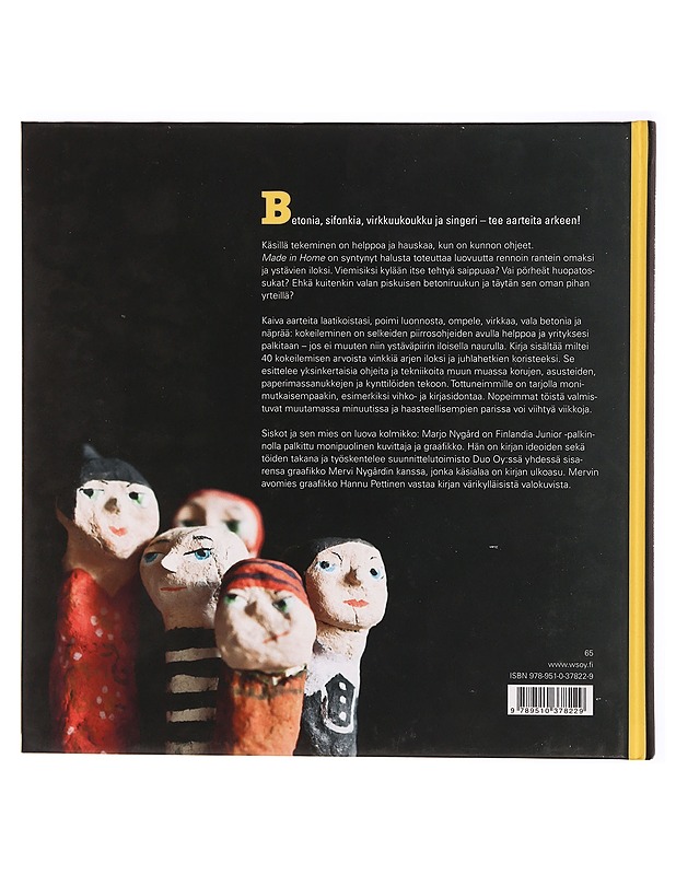 Made in home : itse teossa - sakset, sivellin ja neula - Marjo Nygård - Käsityökirjat - 10105286100 - 1