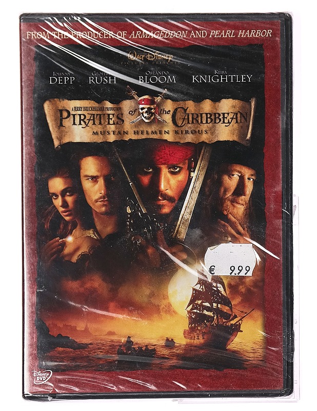 Pirates of Caribbean Mustan helmen kirous - DVD - DVD-elokuvat - 10105286132 - 0