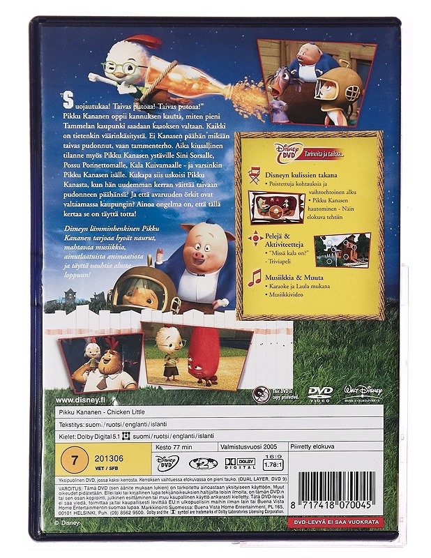 Pikku Kananen - DVD - DVD-elokuvat - 10105286278 - 1