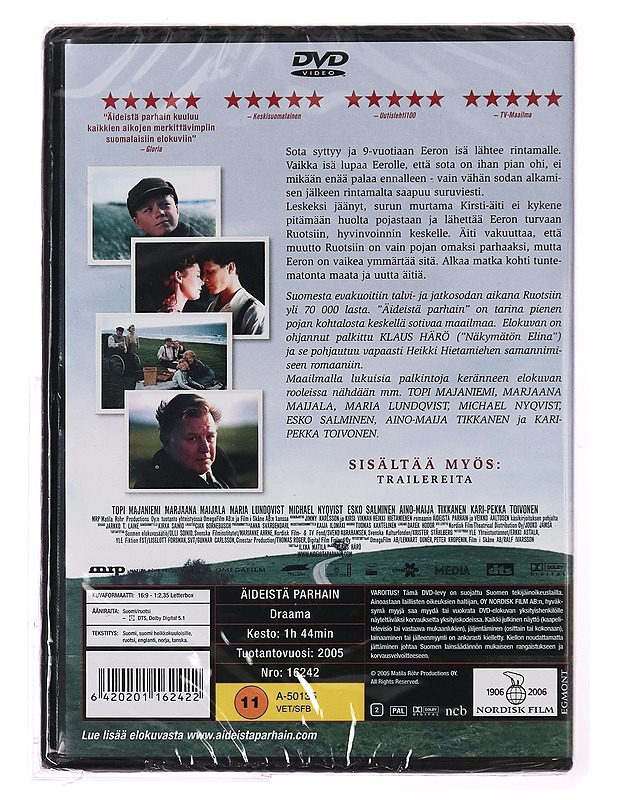 Äideistä parhain - DVD - DVD-elokuvat - 10105286312 - 1