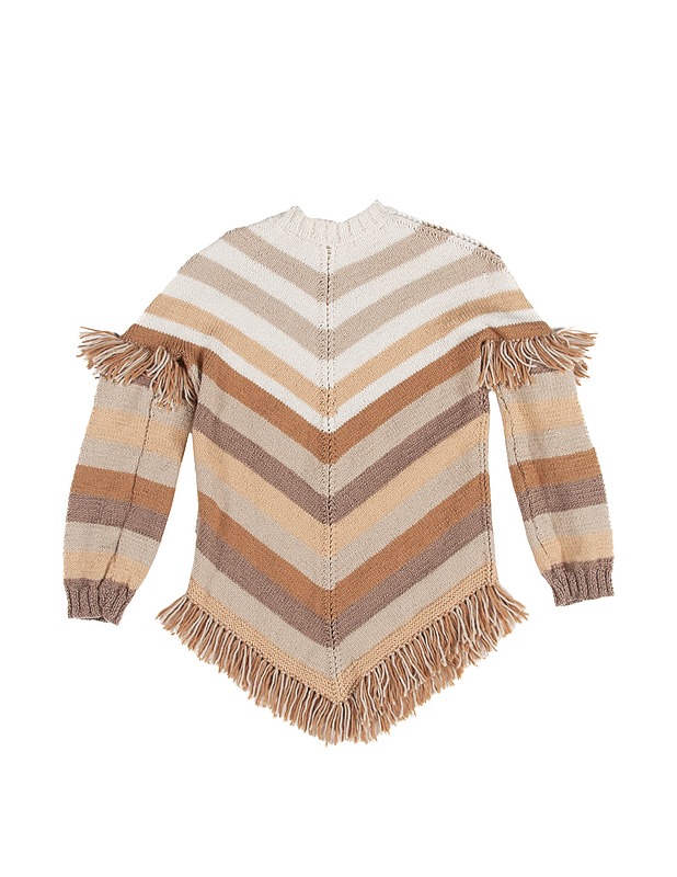 Raidallinen neulepaita hapsuilla - The Most Wanted vaatteet ja asusteet - 10105286336 - 1