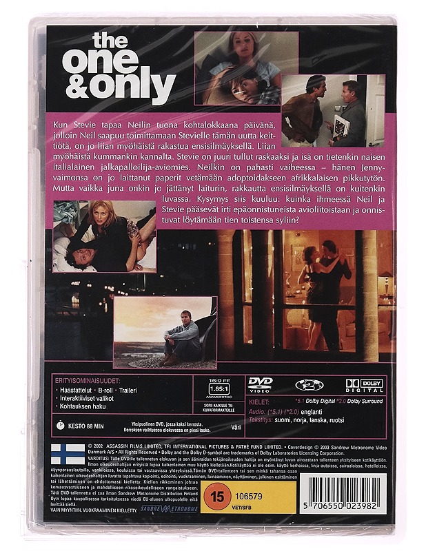The one & only -DVD - DVD-elokuvat - 10105286337 - 1