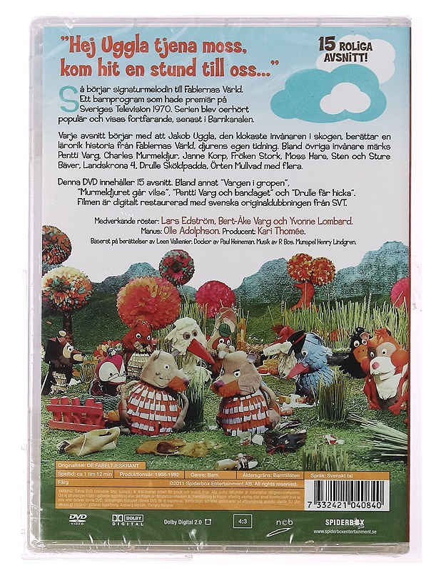 Fablernas Värld Vol 1 - DVD - DVD-elokuvat - 10105286432 - 1