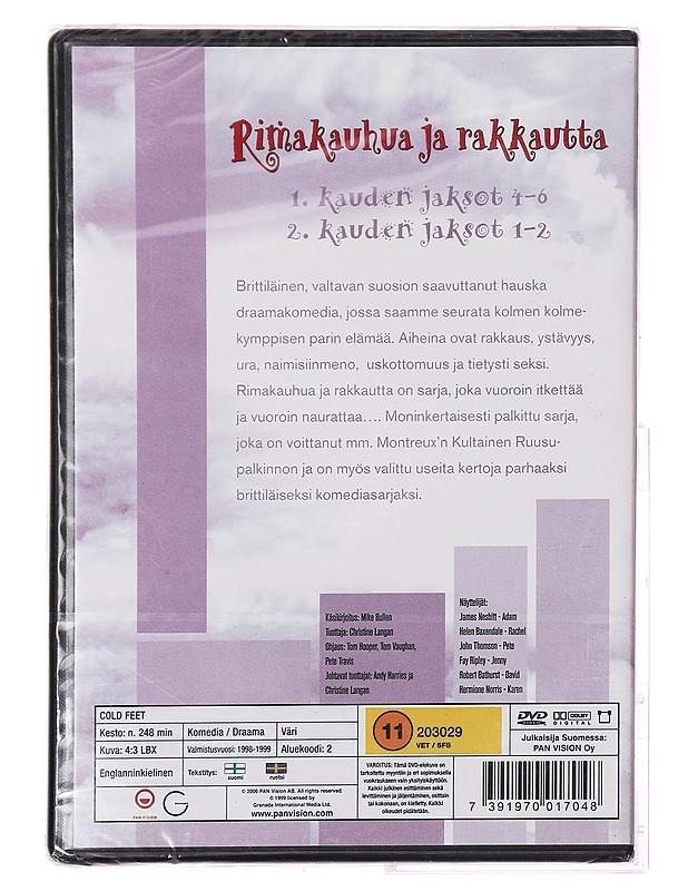 Rimakauhua ja rakkautta - DVD - DVD-elokuvat - 10105286495 - 1