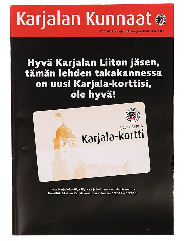 Karjalan Kunnaat 2/2017 - Lehdet - 10105286634 - 0