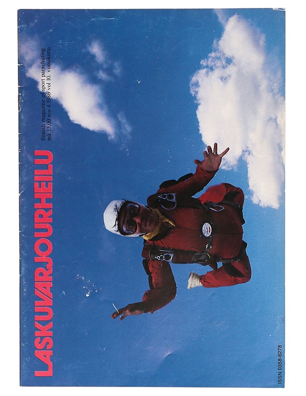 Laskuvarjourheilu 4/1986 - Lehdet - 10105286675 - 0