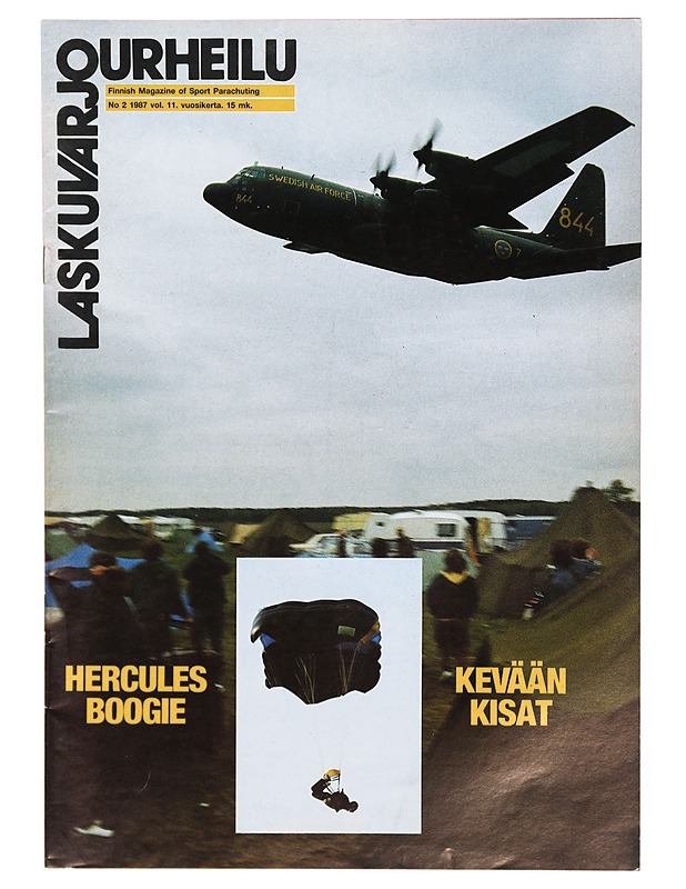 Laskuvarjourheilu 2/1987 - Lehdet - 10105286690 - 0