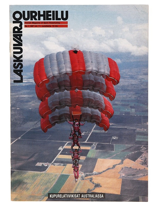 Laskuvarjourheilu 1/1987 - Lehdet - 10105286693 - 0