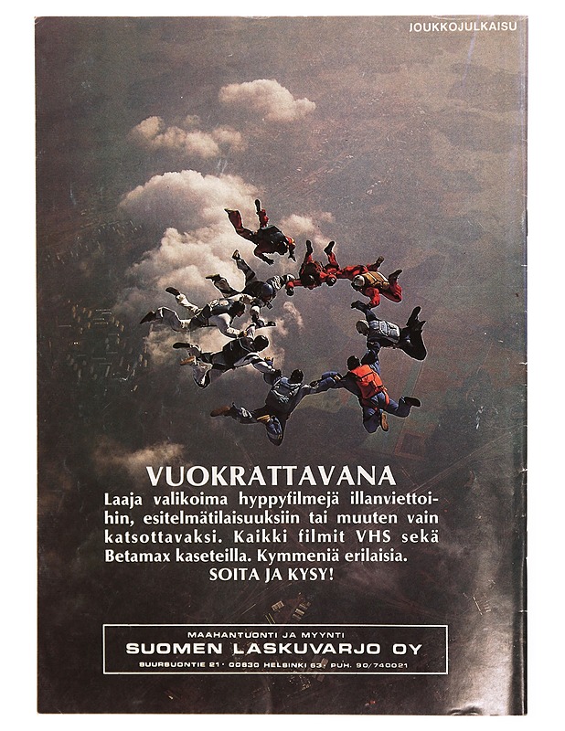 Laskuvarjourheilu 3/1984 - Lehdet - 10105286710 - 1