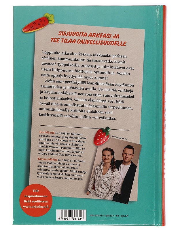 Arjen lean : säästä aikaa, rahaa ja hermoja - Essi Määttä - Tietokirjat ja oppaat - 10105286737 - 1