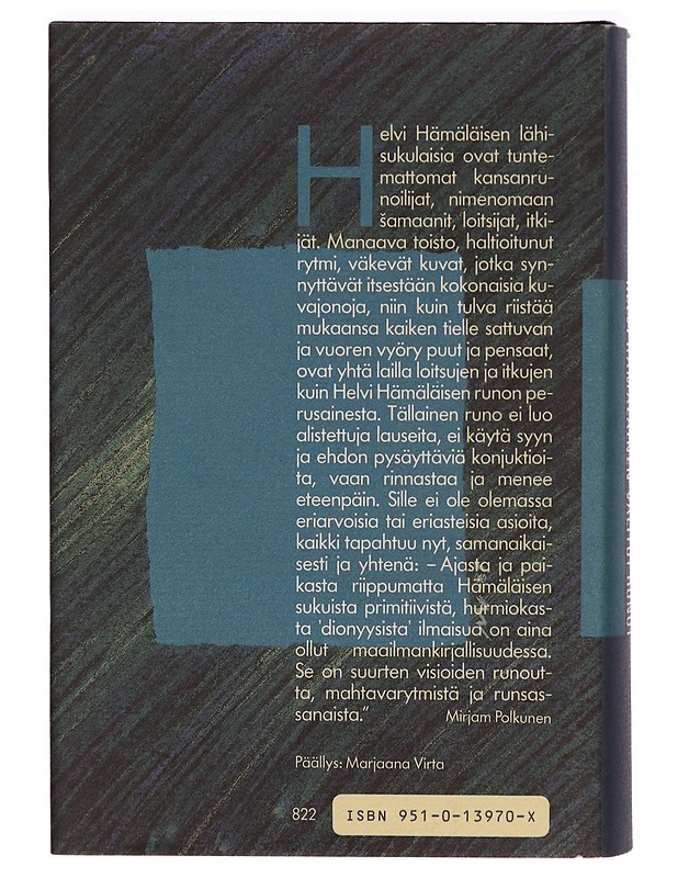 Helvi - Hilja Haahti - Runot ja näytelmät - 10105286887 - 1