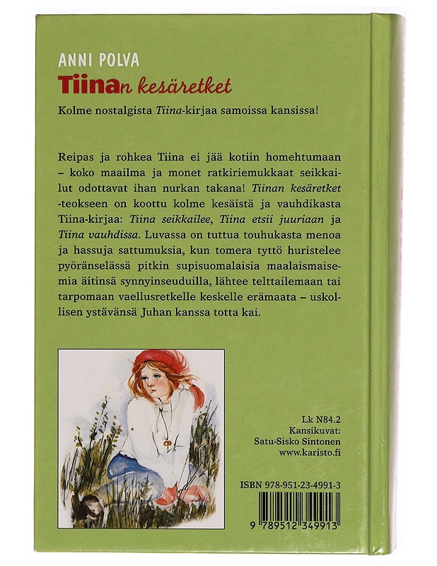 Tiinan kesäretket - Anni Polva - Lastenkirjat - 10105286983 - 1