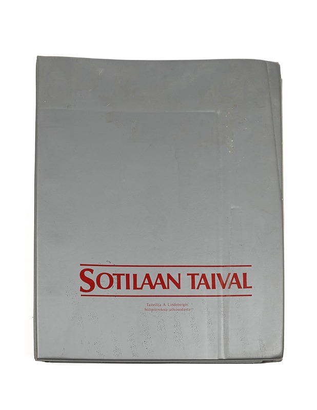 Sotillan taival - Taiteilija A.Lindebergin hiilipiirroksia jatkosodasta - Muut sisustustavarat - 10105287140 - 0