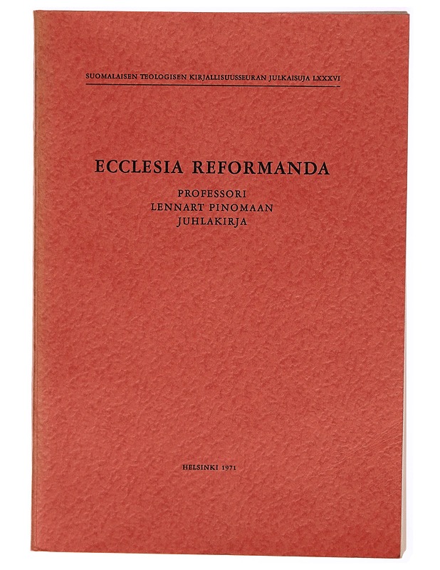 ECCLESIA REFORMANDA - PENTTI LEMPIÄINEN - Tietokirjat ja oppaat - 10105287329 - 0