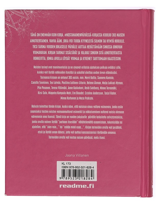 Nosta nainen päivässä - Jaana Villanen - Elämäkerrat ja muistelmat - 10105287748 - 1