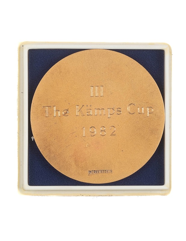 HGK The Kämp's cup 1982, mitali - Koriste-esineet - 10105287767 - 1