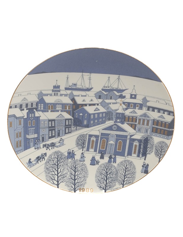 ARABIA joululautanen 1989 - Designsuosikit - 10105287784 - 0