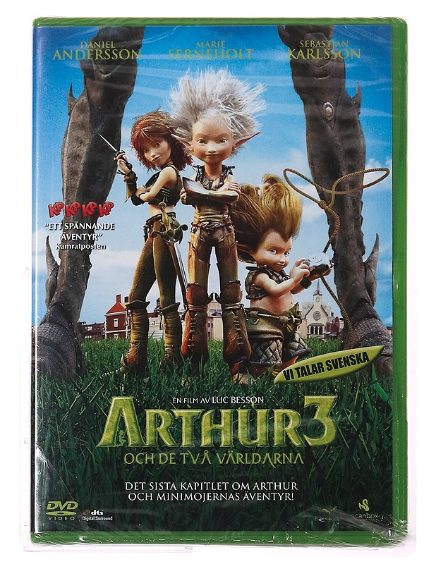 Arthur 3 ja Kaksi Maailmaa - DVD - DVD-elokuvat - 10105287787 - 0
