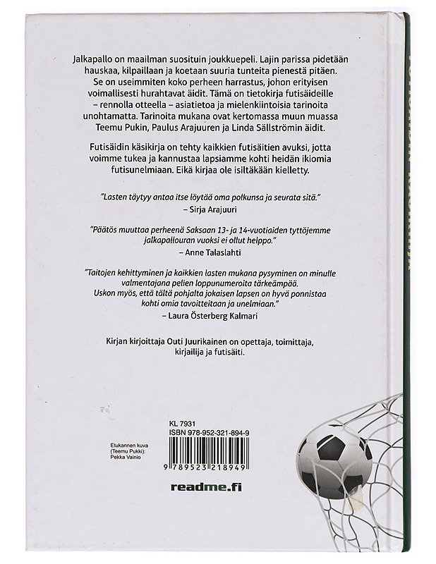 Futisäidin käsikirja - Outi Juurikainen - Tietokirjat - 10105287867 - 1