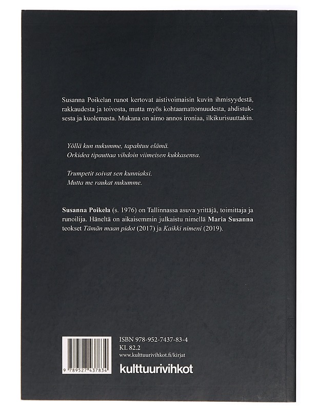 Kadotuksia - Susanna Poikela - Runot ja näytelmät - 10105288100 - 1